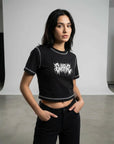 Women's Gothic GWXRKZ crop T-Shirt