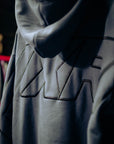 GWXRKZ ACROSS BACK HOODIE OCEAN BLUE