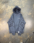 GWXRKZ ACROSS BACK HOODIE OCEAN BLUE