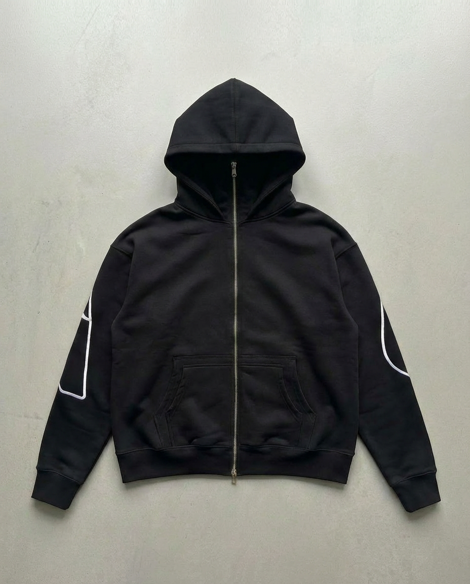 GWXRKZ Balaclava Zip Hoodie – Ghettowxrkz
