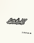 Signature GhettoWxrkz Logo 8" Sticker