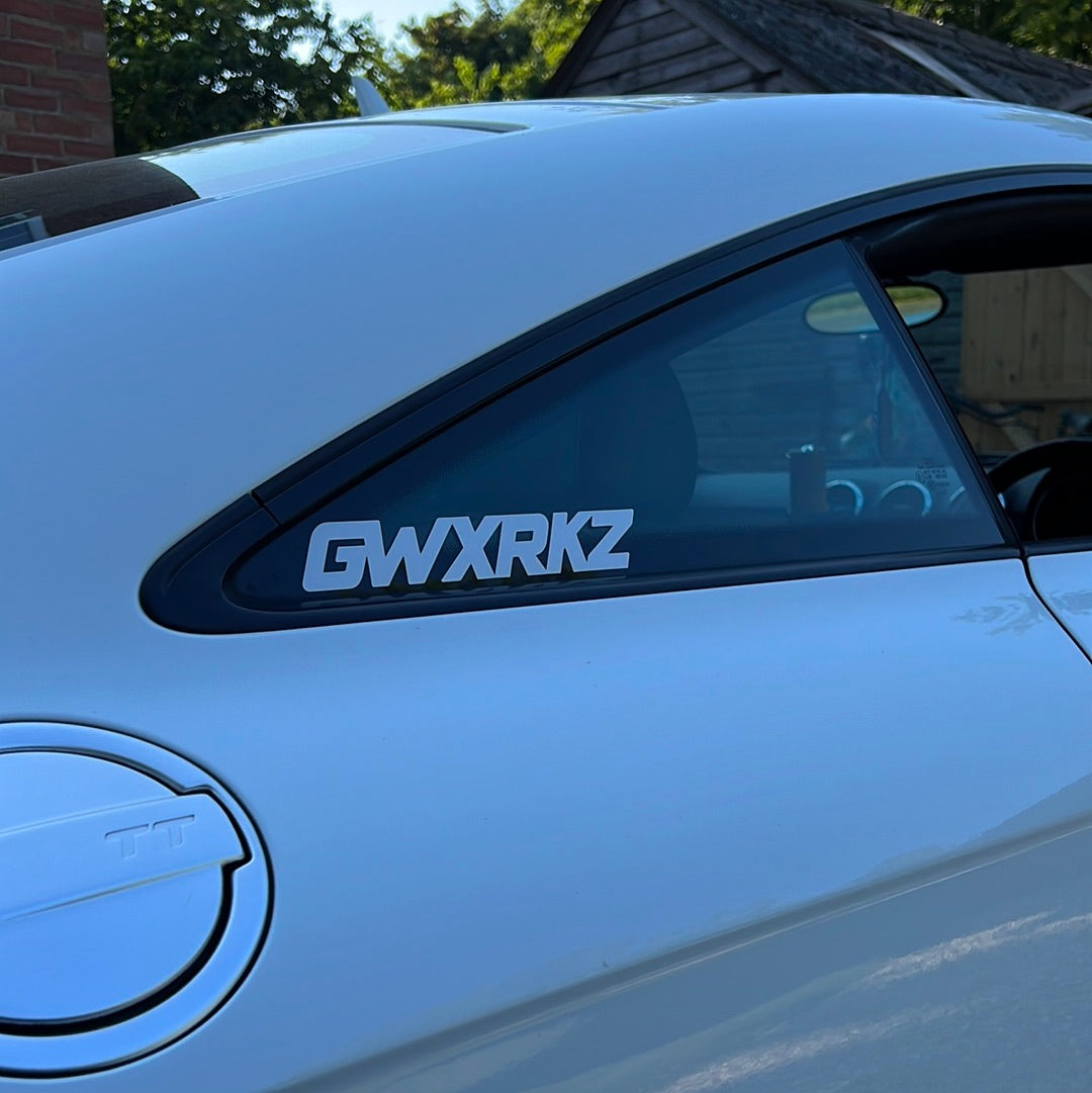 GWXRKZ 8&quot; Sticker