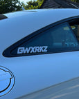 GWXRKZ 8" Sticker