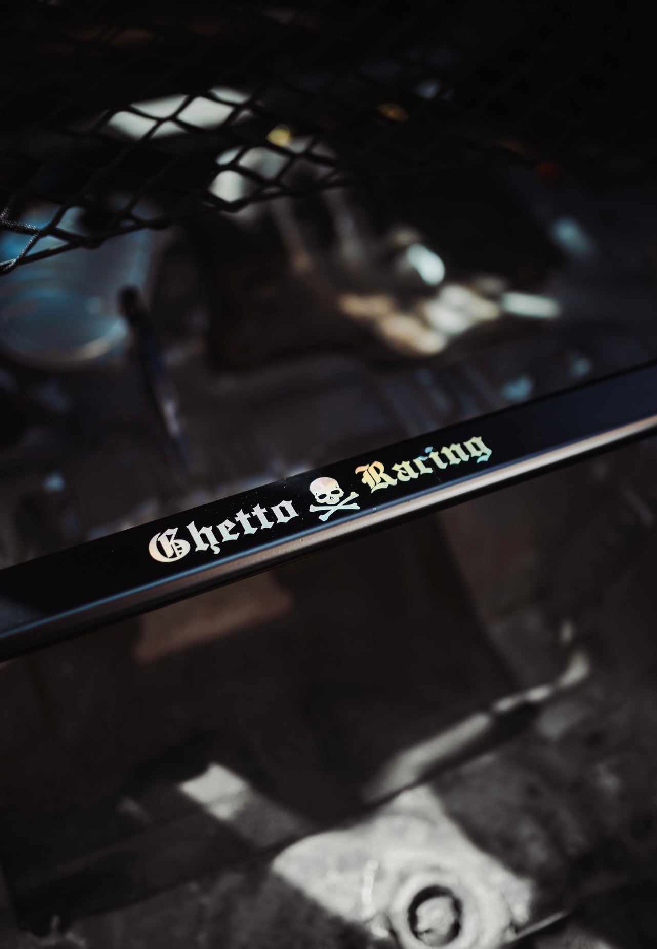 Ghetto Racing 8” banner