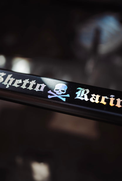 Ghetto Racing 8” banner